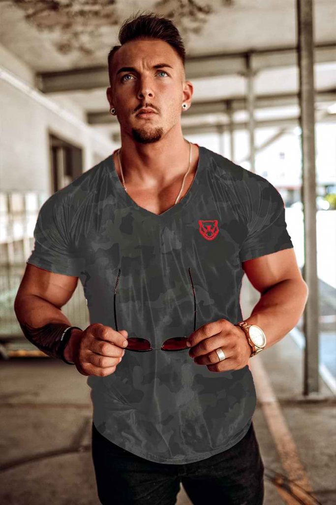 TRAINSANE Street-Shirt V-Neck – Bild 5
