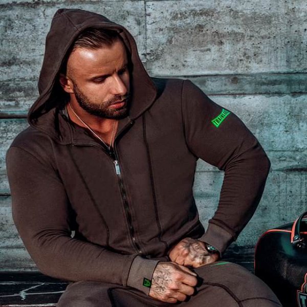 TRAINSANE Hoodie GREY