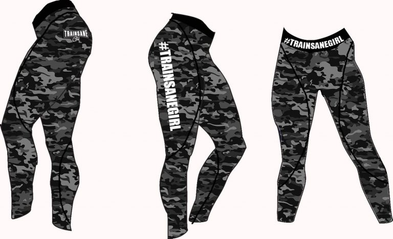 TRAINSANE GIRL Legging Military – Bild 2