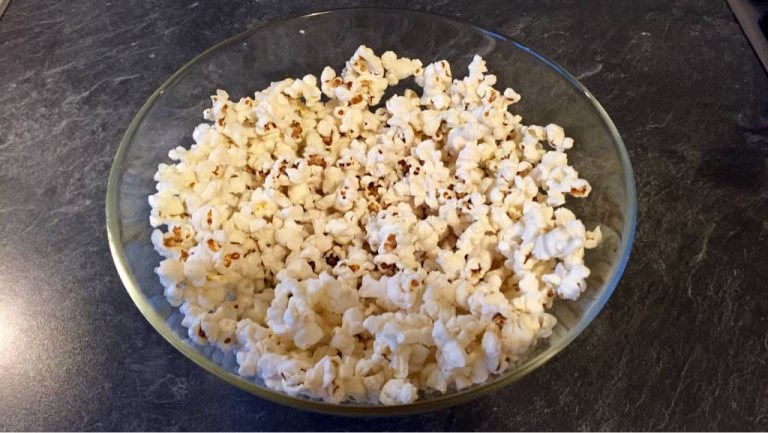 No Salt Popcorn