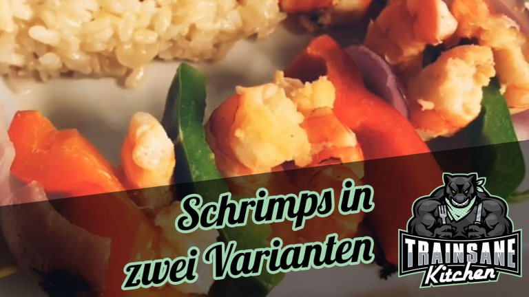 Schrimps in zwei Varianten