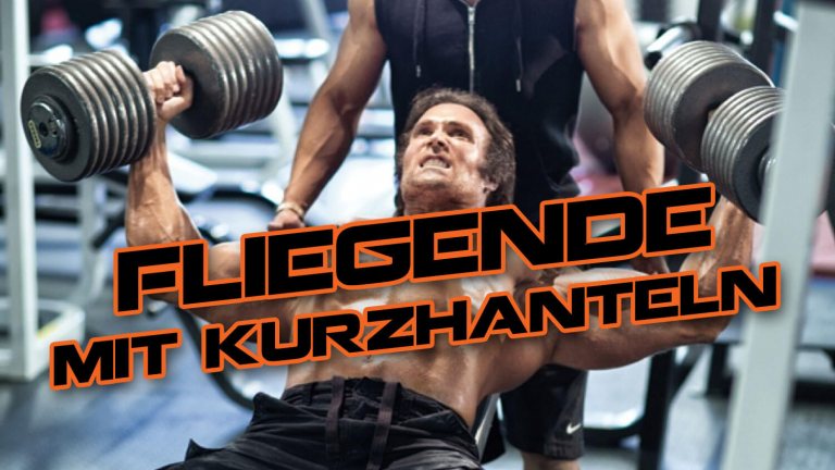 Fliegende mit Kurzhanteln – die beste isolierte Übung für die Brust